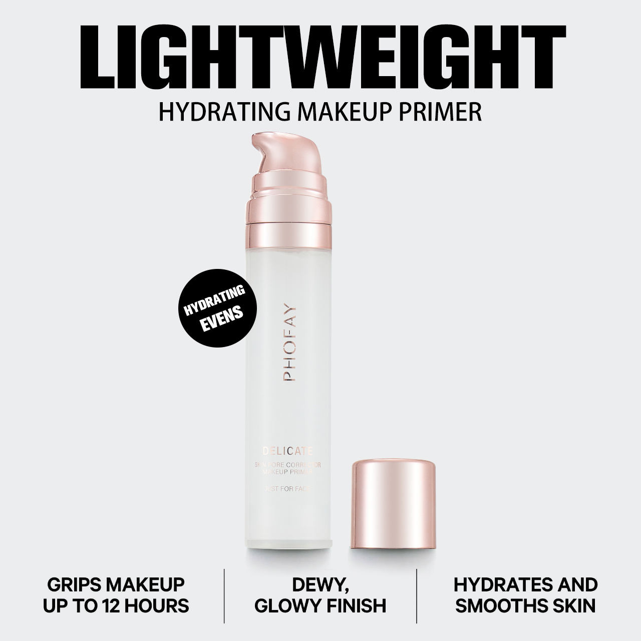 PHOFAY Hydrating Makeup Primer – Smooth & Pore-Minimizing Base - Image 7