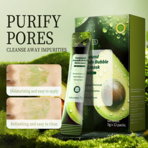 Purify Pores Avocado Bubble Mask - Deep Cleansing Avocado Bubble Mask